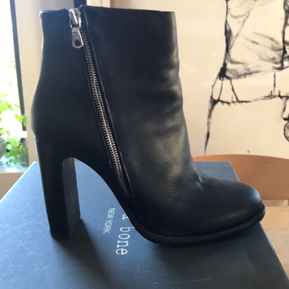 Black Avery Rag & Bone boots